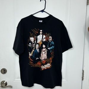 Vintage Aerosmith world tour shirt